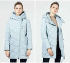 GASMAN 2022 Fashion Women Hooded Parka Down Winter Brand For Down Jacket Women Winter Thick Overcoat Women Jacets and Coat 18806