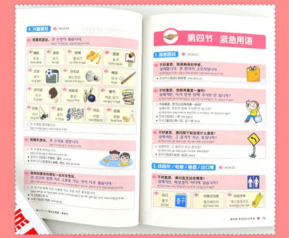 Beginning Korean Entry Diagram Pronounced Words Grammar Spoken Book Korean Zero-based Learning Korean Books SS69