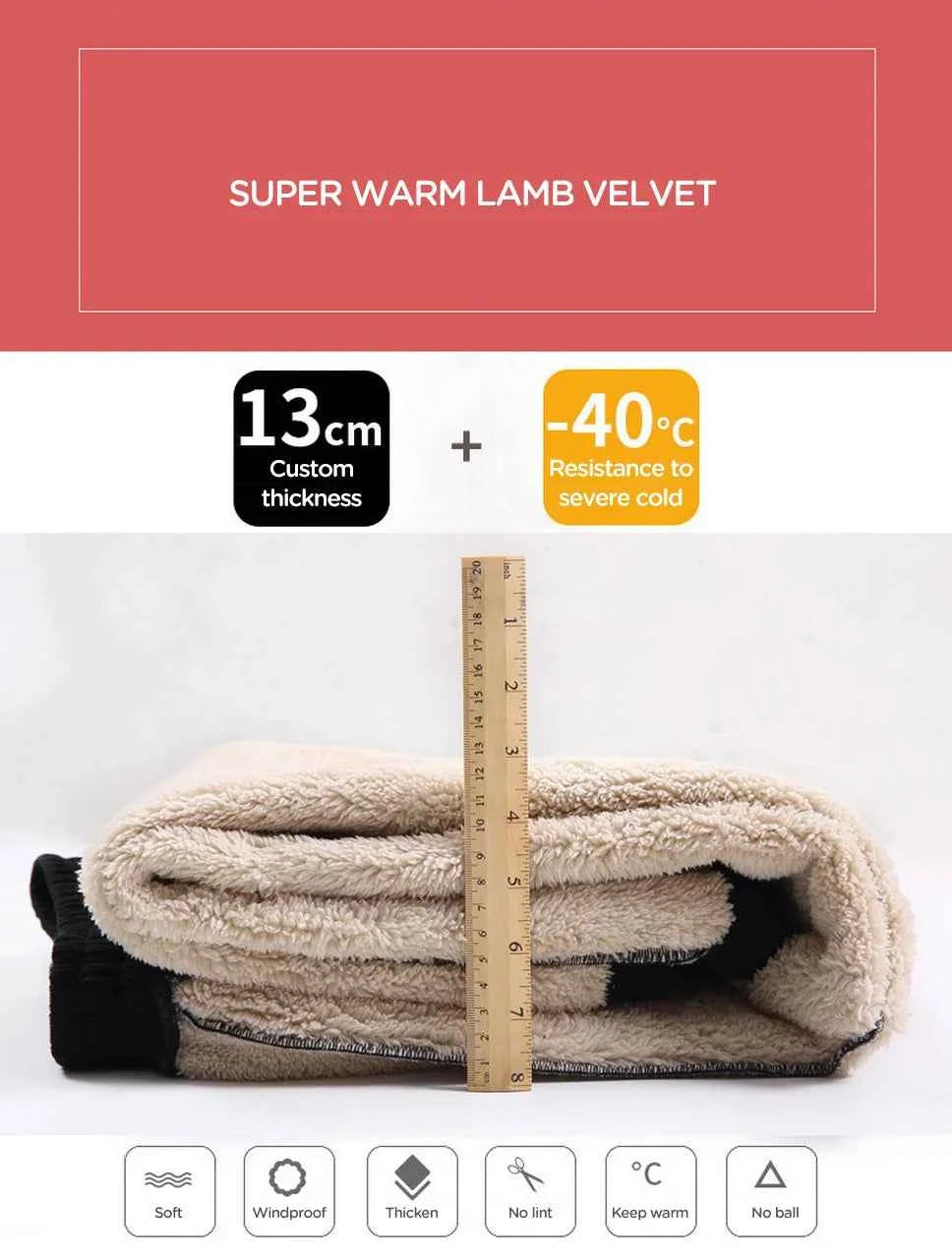 Women Winter Warm Leggings Thick Trousers Warm Fleece Plus Size Long Thicken Pants Fashion Casual Soild Color Leggings