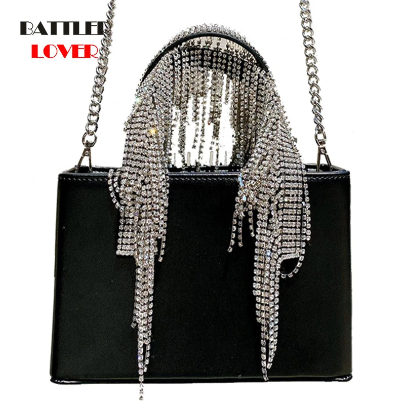 European Brand Design Chain Motorcycle Bags Women Clothing Shoulder Rivet Zipper Jacket Bag Messenger Bag Women Leather Handbags