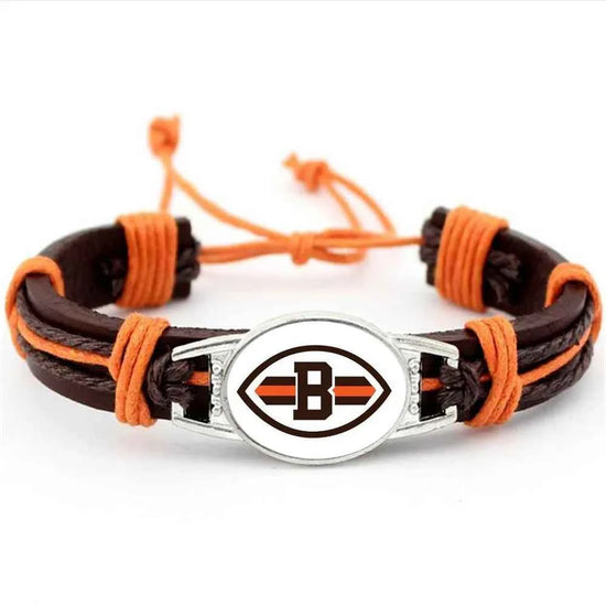 32 NFL Major League Football National Football League Leather Bracelet-Explosive Fashion Accessory