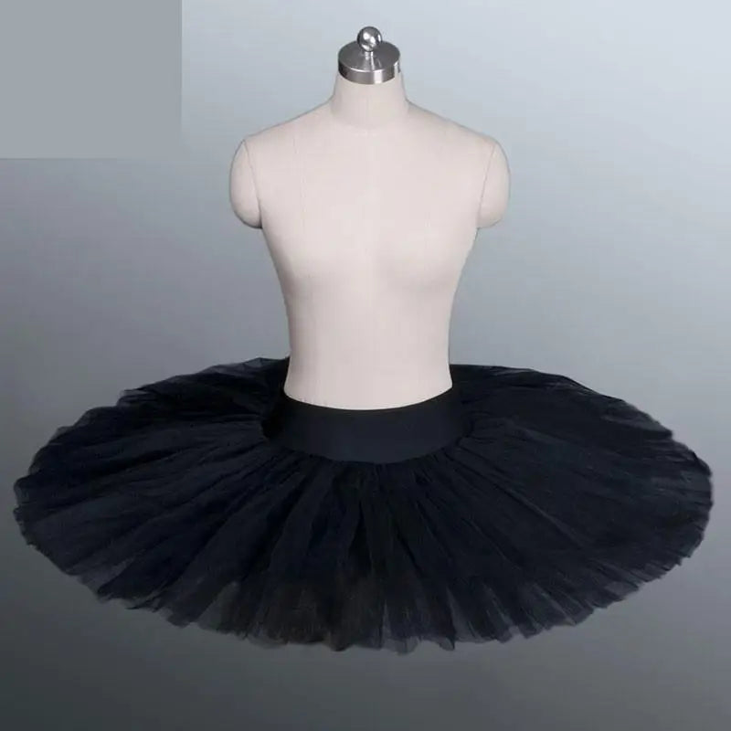 Professional Platter Tutu Black White Red Ballet Dance Costume For Women Tutu Ballet Adult Ballet Dance Skirt With Underwear - SS69