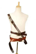 SS69 Sparrow Captain Cosplay Baldric Belt and Buckle Synthetic Leather Prop
