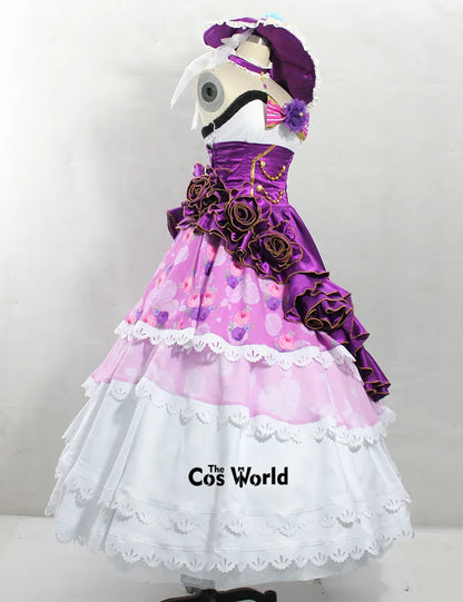 Love Live Dancing Party Tojo Nozomi Dresses Outfits Anime Customize Cosplay Costumes - SS69