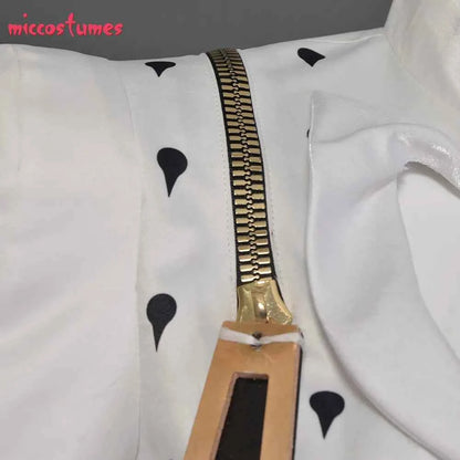 Miccostumes Men's Golden Wind Cosplay Costume Top and Pants Full Sets for Halloween Costume