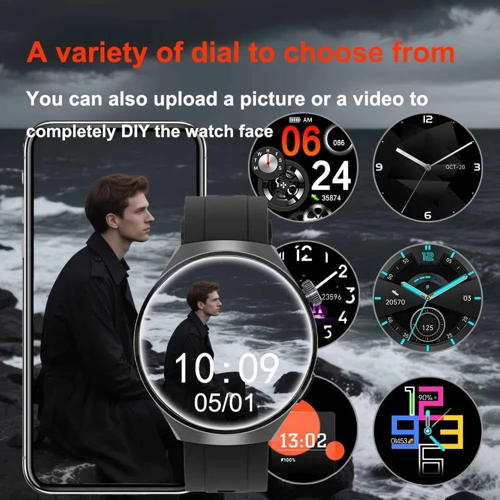 SENBONO V19 Business Men Smart Watch Answer Call  Heart Rate Water Proof Sports Fitness Smartwatch Men for Android IOS
