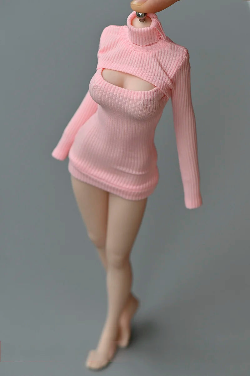 1/6 Scale Action Figure Accessories Clothing Sexy Sweater Shirt for 12 Inches TBLeague Movable Doll Female Body SS69