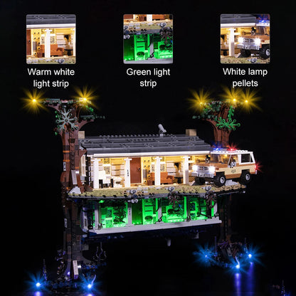 Vonado LED Light Set City 75810 Stranger Things The Upside Down Building Blocks Bricks Set DIY Toys Kit No Model SS69
