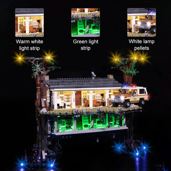 Vonado LED Light Set City 75810 Stranger Things The Upside Down Building Blocks Bricks Set DIY Toys Kit No Model SS69