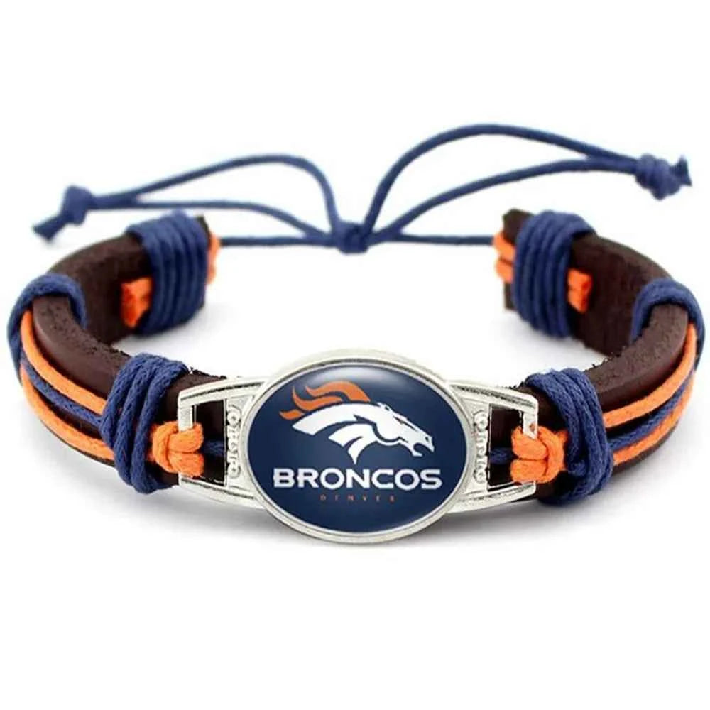 32 NFL Major League Football National Football League Leather Bracelet-Explosive Fashion Accessory