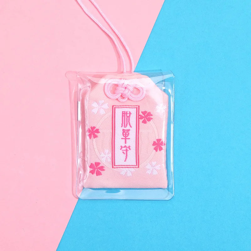 Japanese Prayer Omamori Pray Fortune Beauty Health Safety Lucky Charms Wealth Bag Guard Talisman Pendant Keychain Couple Gift - SS69