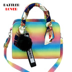 European Brand Design Chain Motorcycle Bags Women Clothing Shoulder Rivet Zipper Jacket Bag Messenger Bag Women Leather Handbags