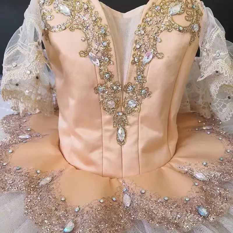 SS69 Professional Classical Pancake Ballet Tutu with 9-Layer Stiff Tulle