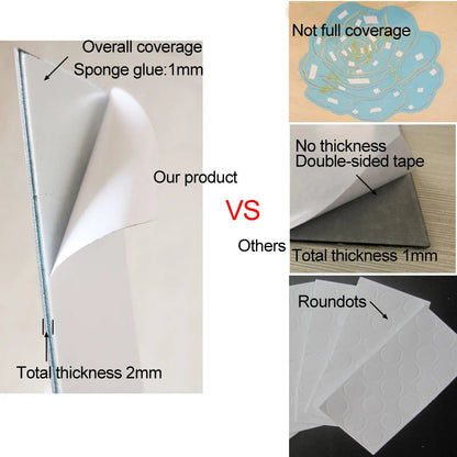 Kiss me Lips Acrylic Wall Stickers for Living Room, Bedroom, DIY Wall Stickers, Home Decor, Fashion Art, Ceramic Tile Stickers SS69