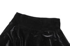 2022 Autumn Winter Women Solid Velvet Long Sleeve Ruched Midi Dress Side Slit Bodycon Sexy Streetwear Party Elegant Club SS69