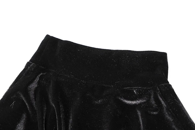 2022 Autumn Winter Women Solid Velvet Long Sleeve Ruched Midi Dress Side Slit Bodycon Sexy Streetwear Party Elegant Club SS69