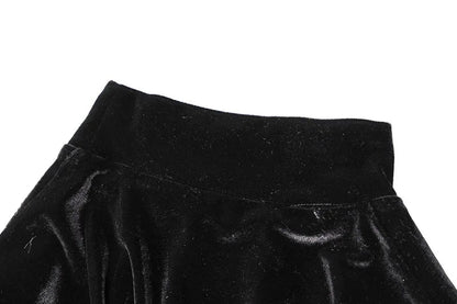 2022 Autumn Winter Women Solid Velvet Long Sleeve Ruched Midi Dress Side Slit Bodycon Sexy Streetwear Party Elegant Club SS69