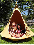 Outdoor Waterproof hammock Double Cacoon Hanging Chair Weight Capacity 80KG Outdoor and Indoor Use - Hanging Kit hanging tent