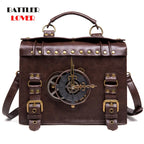 European Brand Design Chain Motorcycle Bags Women Clothing Shoulder Rivet Zipper Jacket Bag Messenger Bag Women Leather Handbags