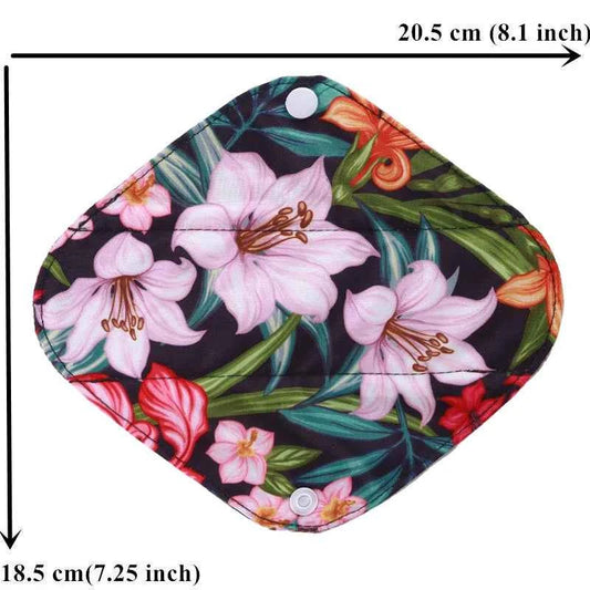 10pcs Reusable Waterproof Bamboo Fiber Pads Menstrual Cloth Sanitary Pads Feminine Maternity Hygiene Panty Liner