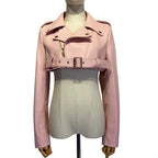 GO BALLISTIC Women's Sheepskin Leather Jacket - Short, Colorful
