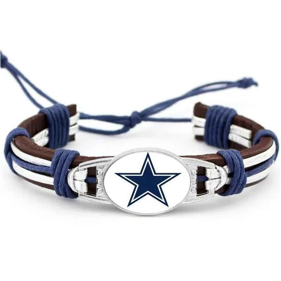 32 NFL Major League Football National Football League Leather Bracelet-Explosive Fashion Accessory