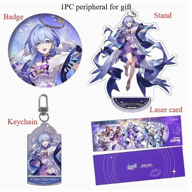 Honkai Star Rai Robin Cosplay Costume Anime Role Play Clothes Women Outfit Dress Robins COS Wig for Carnival Party SS69