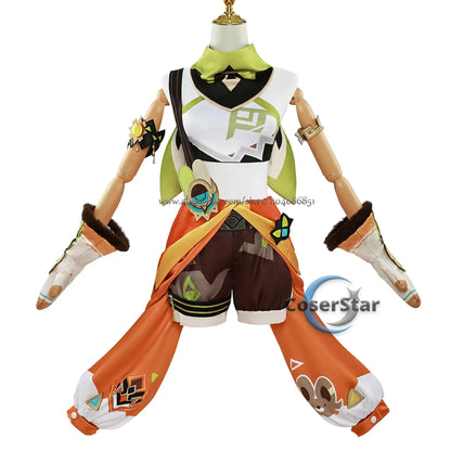 IN STOCK Kachina Cosplay Costume Game Genshin Impact Kachina Cosplay Outfit Costume Full Set Anime Carnival Comic Con Prop SS69