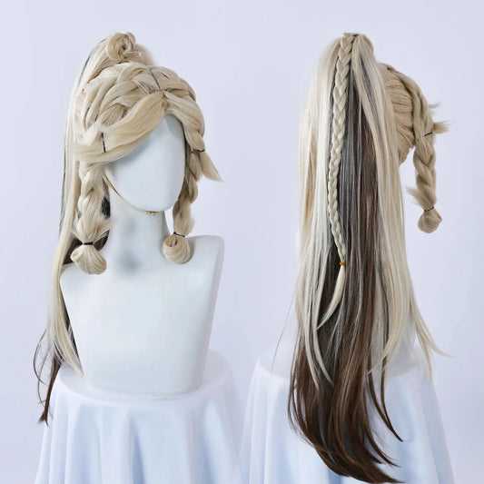 IN STOCK Kachina Cosplay Costume Game Genshin Impact Kachina Cosplay Outfit Costume Full Set Anime Carnival Comic Con Prop SS69 30.69 wig only / One Size