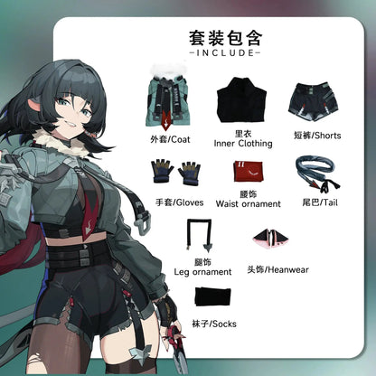 IN STOCK Kachina Cosplay Costume Game Genshin Impact Kachina Cosplay Outfit Costume Full Set Anime Carnival Comic Con Prop SS69 70.69 costume only / XXXL