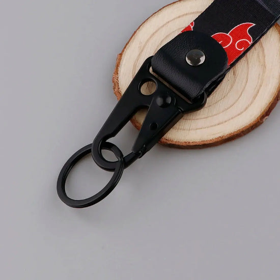 Japan Anime Key Chain Cool Character Keychain Keyring For Car Motorcycle Pendant Keys Holder Wrist Strap Hang Rope Key Tag Gifts SS69