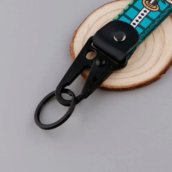 Japan Anime Key Chain Cool Character Keychain Keyring For Car Motorcycle Pendant Keys Holder Wrist Strap Hang Rope Key Tag Gifts SS69