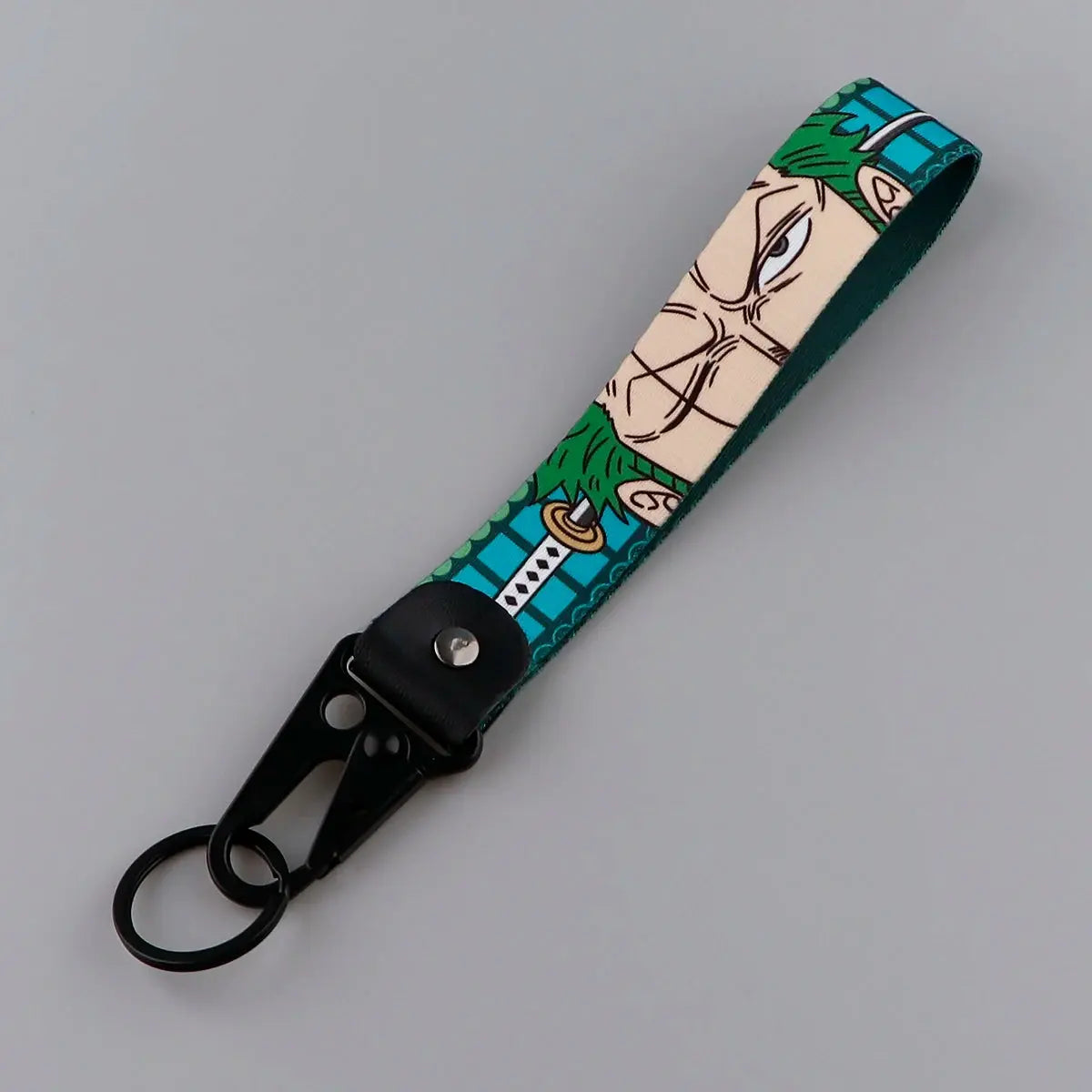 Japan Anime Key Chain Cool Character Keychain Keyring For Car Motorcycle Pendant Keys Holder Wrist Strap Hang Rope Key Tag Gifts SS69