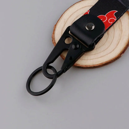 Japan Anime Key Chain Cool Character Keychain Keyring For Car Motorcycle Pendant Keys Holder Wrist Strap Hang Rope Key Tag Gifts SS69