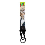 Japan Anime Key Chain Cool Character Keychain Keyring For Car Motorcycle Pendant Keys Holder Wrist Strap Hang Rope Key Tag Gifts SS69