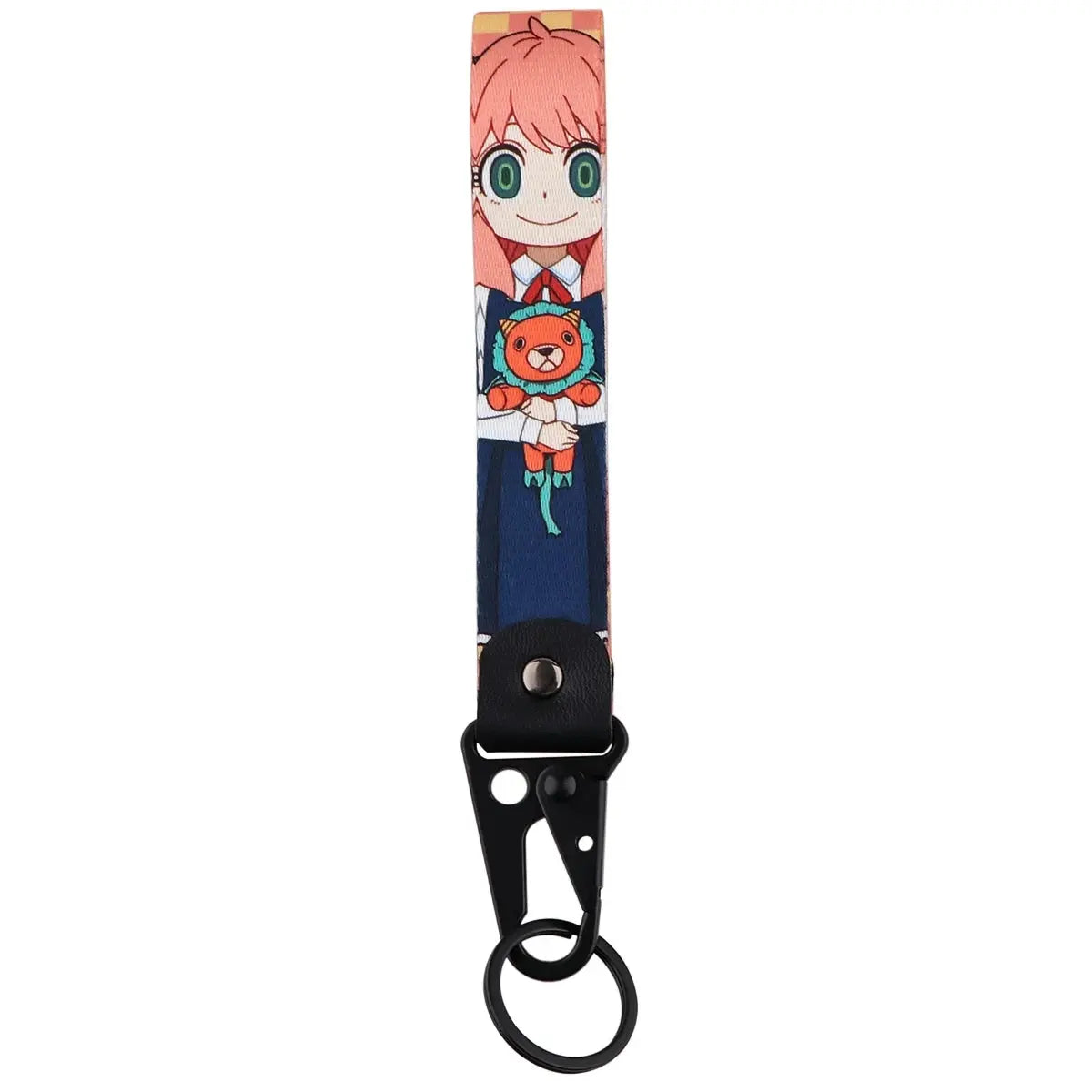 Japan Anime Key Chain Cool Character Keychain Keyring For Car Motorcycle Pendant Keys Holder Wrist Strap Hang Rope Key Tag Gifts SS69 6.69 17