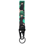 Japan Anime Key Chain Cool Character Keychain Keyring For Car Motorcycle Pendant Keys Holder Wrist Strap Hang Rope Key Tag Gifts SS69