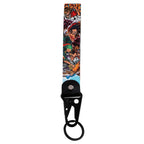 Japan Anime Key Chain Cool Character Keychain Keyring For Car Motorcycle Pendant Keys Holder Wrist Strap Hang Rope Key Tag Gifts SS69 6.69 10