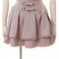 Japan Style High Waist Pleated Mini Skirts Bow Knot Design Mini Skirts Kawaii Slim Fit A-line Skirts Pink Lace Skirts For Women SS69