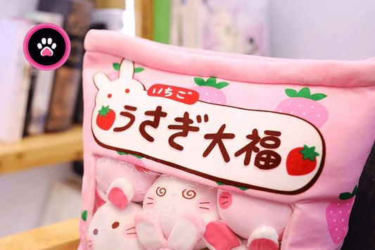 Kawaii Plush Pillow Cushion Cute Snack Bag Pillow - SS69