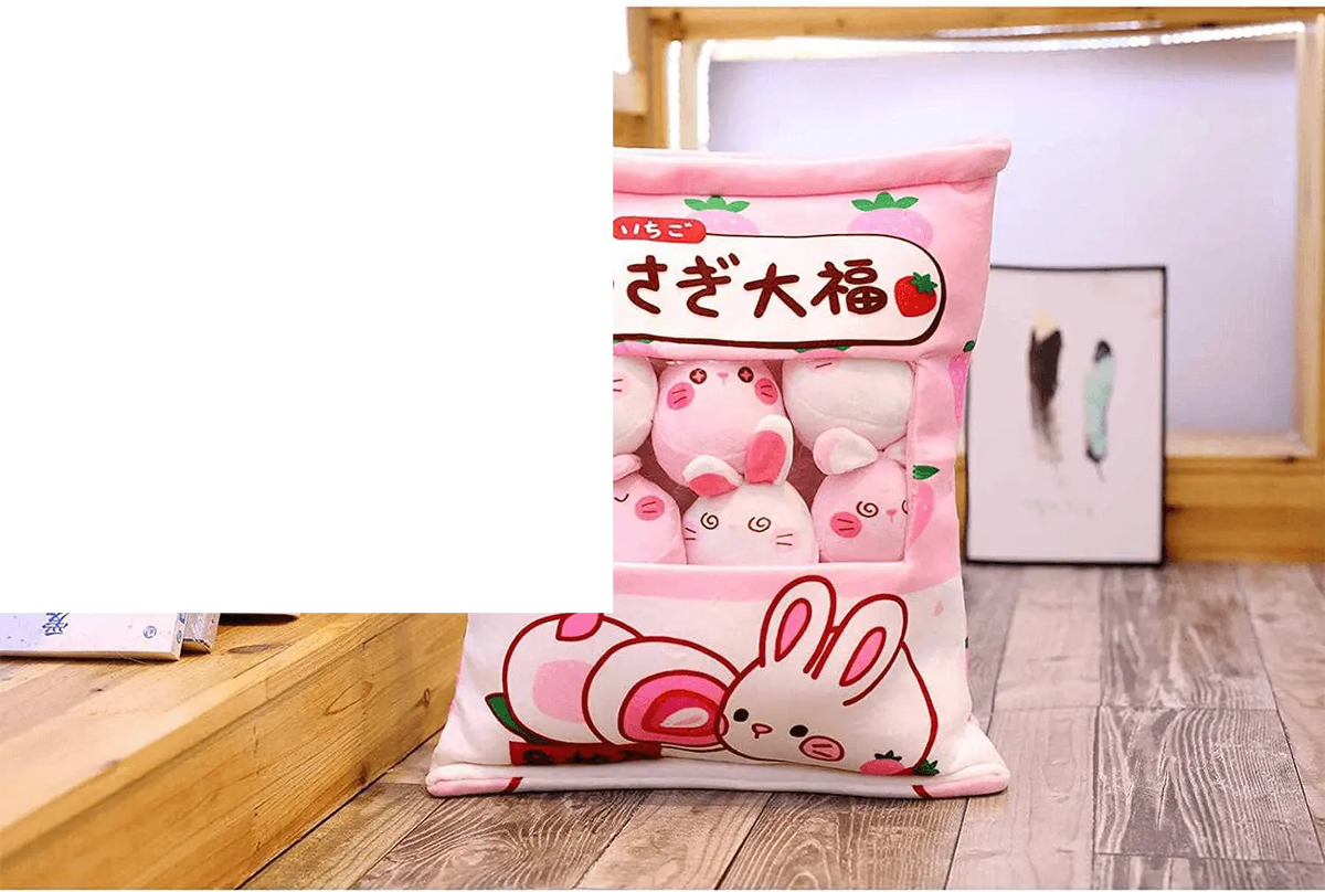 Kawaii Plush Pillow Cushion Cute Snack Bag Pillow - SS69
