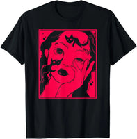 Kawaii Soft Grunge E-Girl Aesthetic | Harajuku Manga Anime Maglietta - SS69