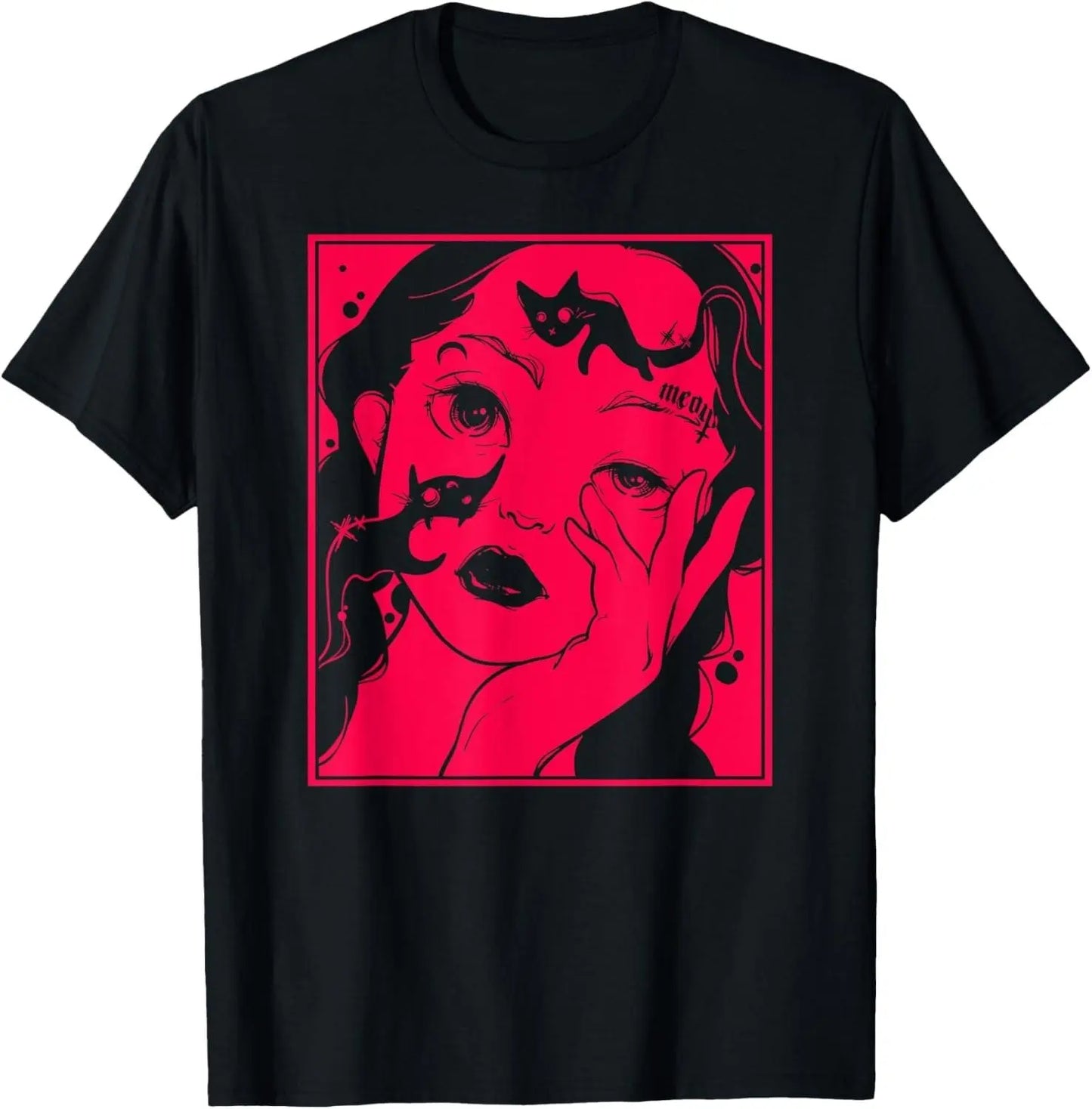 Kawaii Soft Grunge E-Girl Aesthetic | Harajuku Manga Anime Maglietta - SS69