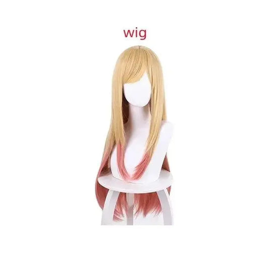 Kitagawa Marin Cosplay Anime My Dress Up Darling Kitagawa Marin Cosplay Costume Dresses School Uniform Wig Earrings Suit Girls - SS69
