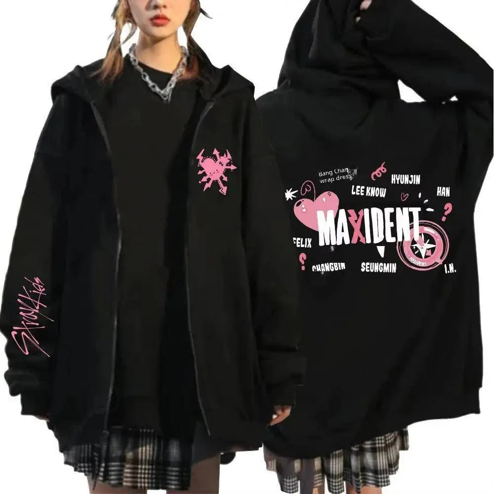 Kpop Harajuku Style Hooded Sweatshirt - SS69
