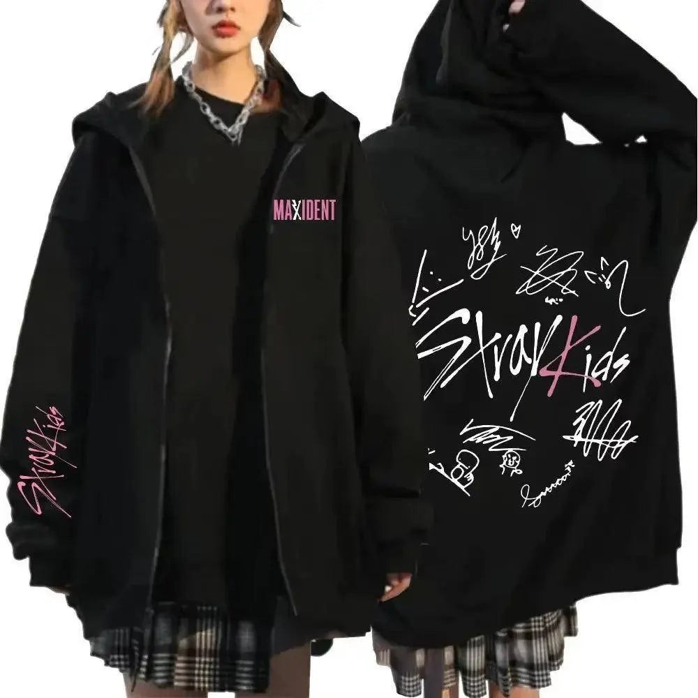 Kpop Harajuku Style Hooded Sweatshirt - SS69
