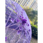 LED Chinese Japan Yarn Oiled Paper Silk Cloth Umbrella Costume Ancient Princess Umbrella Drama White Craft Umbrella Cosplay SS69