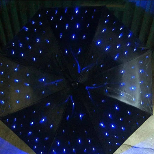 LED Flashlight Umbrella, Luminous Decorative Photography Umbrella, Stage Performance Decor, Lighted Umbrella SS69