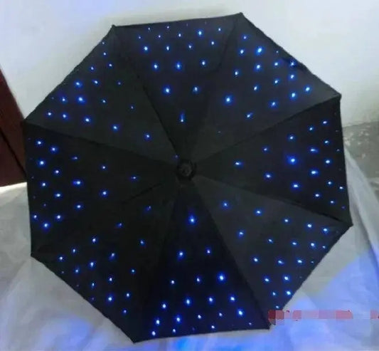LED Flashlight Umbrella, Luminous Decorative Photography Umbrella, Stage Performance Decor, Lighted Umbrella SS69