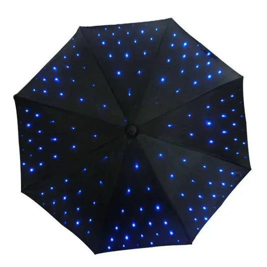 LED Flashlight Umbrella, Luminous Decorative Photography Umbrella, Stage Performance Decor, Lighted Umbrella SS69